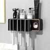 YIXI Punch-Free Wall-Mounted Toothbrush Holder Set