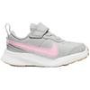 Nike Varsity Leather TD Non-Slip Durable Low-Top Sports Casual Shoes Baby Sneaker Gray Pink CN9397-006