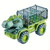 Youngsters's Large Dinosaur Transporter Toy T Rex Car, Unbreakable Youngsters's Toy Inertia Car, Car 1+3 Small Dinosaurs+1 Egg+1 Tree,Style Random