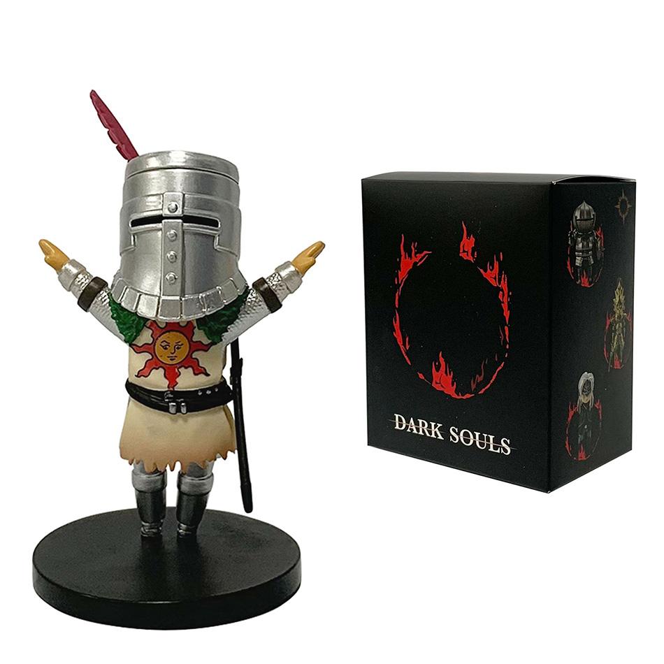 HEISS Q-Version Dark Souls Anime Actionfigur Solaire Artorias Ornstein Feuerhüterin Puppe Anime Figur Modell Spielzeug für Jungen Geschenke