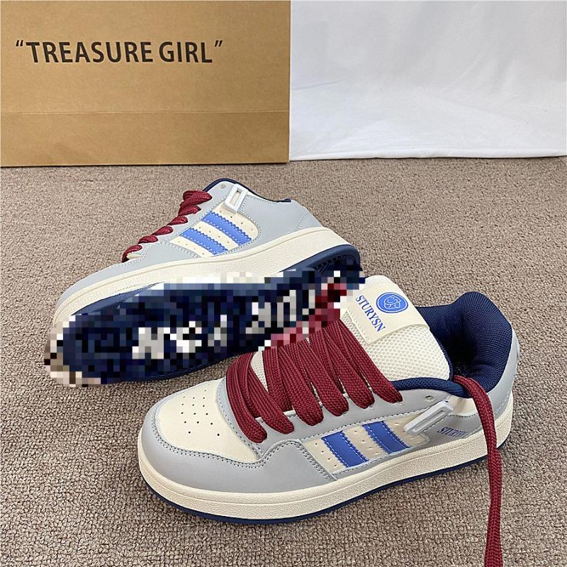 Herrenschuhe Brotchuhe Trend 2 Winter Retro Neu Streetstyle Vielseitig Weiße Schuhe Freizeit Board Schuhe