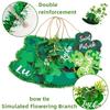 SaintPatricks Festival Pendant Shamrock Door Sign Hanging Signs Front Door Porch Board House Decoration Holiday Supply