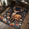 1Pc Animal Flowers Rug - home decoration Carpet For Living Room Bedroom Flooring Computer Chair Area Rug