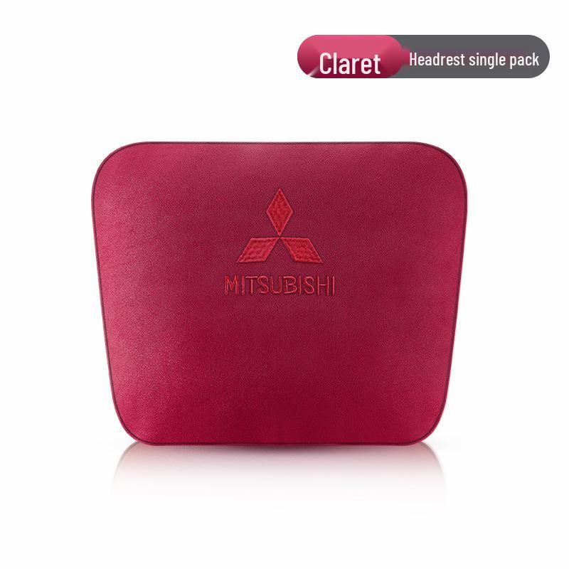Mitsubishi-Compatible Car Headrest and Lumbar Support Pillow, Maybach Style