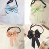 Elegant Waterdrop Crystal Bow Tie Pin For Women With Classic College Style For Office Wear