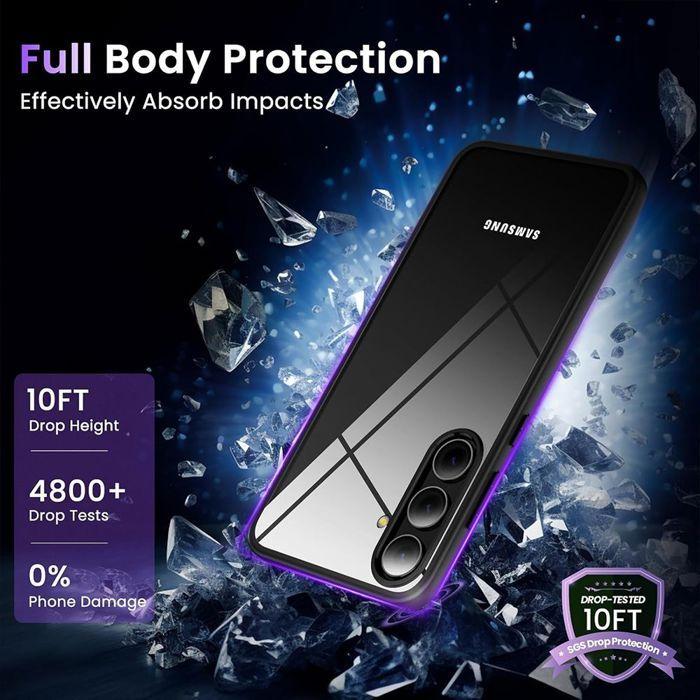 Coque de protection - BOOLING - Samsung Galaxy A16 4G/5G - Antichoc - Rigide - Translucide