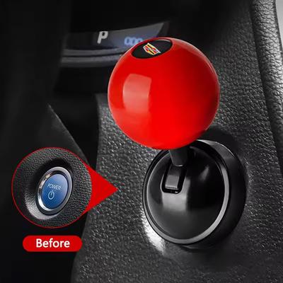 Personalisierter Auto-Innenraum Motor Start-Stopp-Knopf Aufkleber Joystick-Abdeckung für Cadillac ATS CT5 CT6 CTS ESCALADE SLS XT4 XT5 XTS