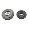 2pcs/set For M10 Quick Release Grinder Pressing Plate Angle Grinder Flange Nut Set Inner Outer Flange Nut For M10 Shaft.