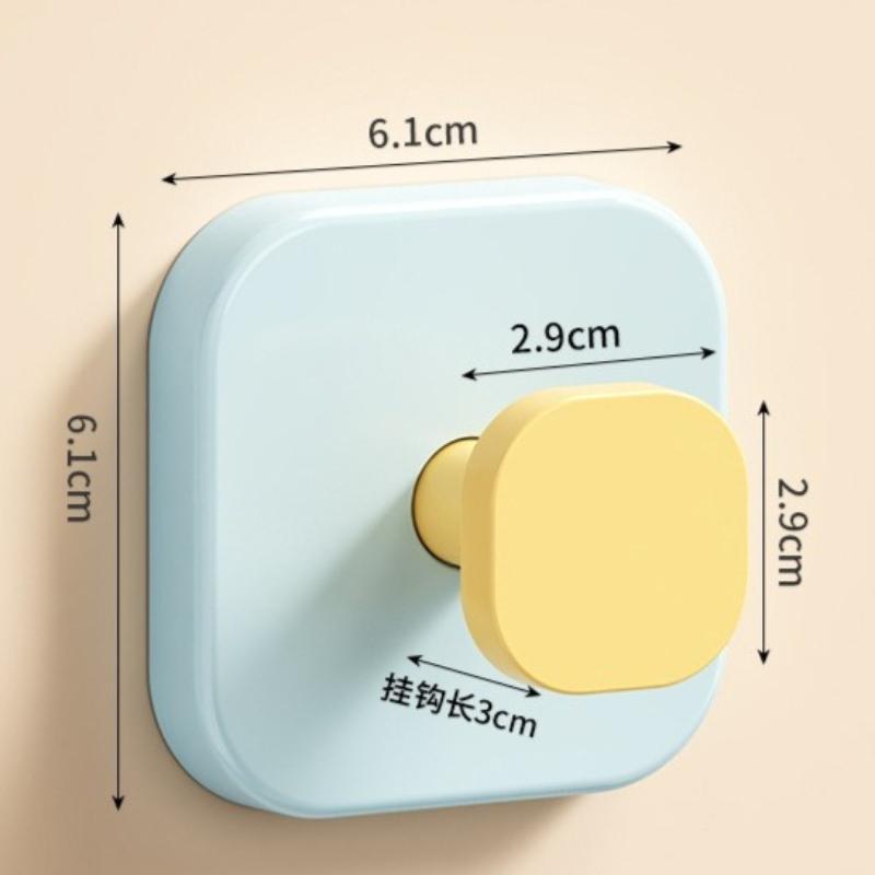 1/4PCS Punch-free Seamless Clothes Towel Suction Cup Hook