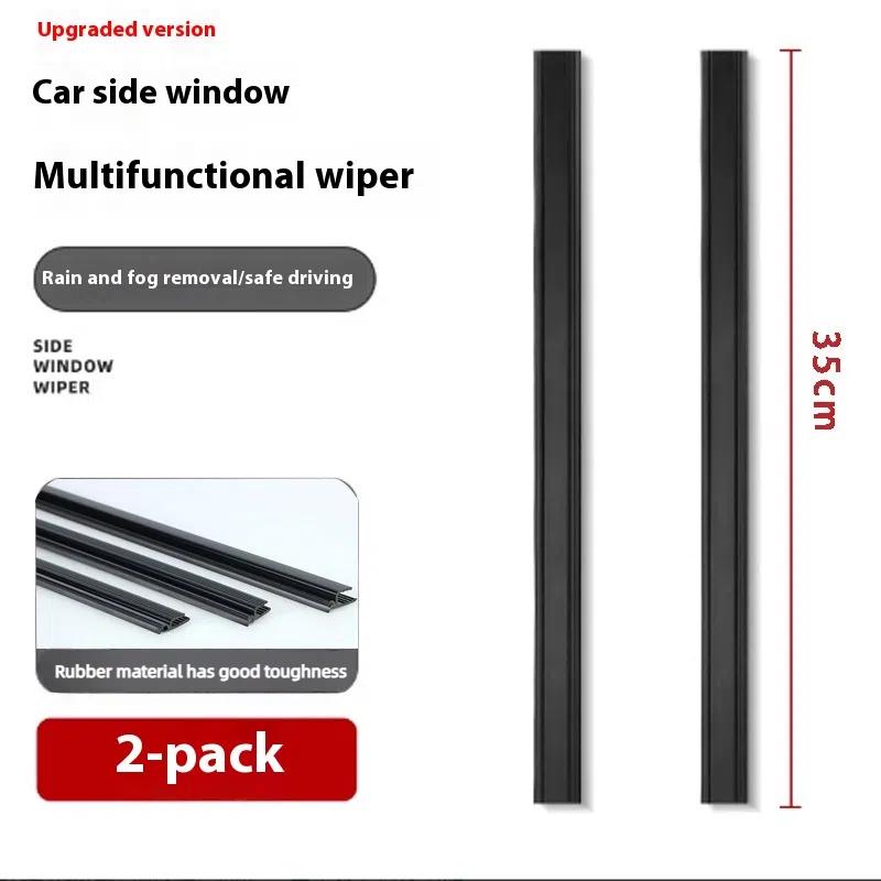 1/2/4 Stück Fensterreinigungswerkzeug für Auto Wassernebelentferner Wischerblatt Universelles Auto Seitenfenster Wischer Zubehör