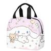 Handheld Meal Bag Cute Cartoon Cinnamoroll Big-Eared Dog Yugui Dog Thermal Insulation Lunch Box Bag Meal Bag