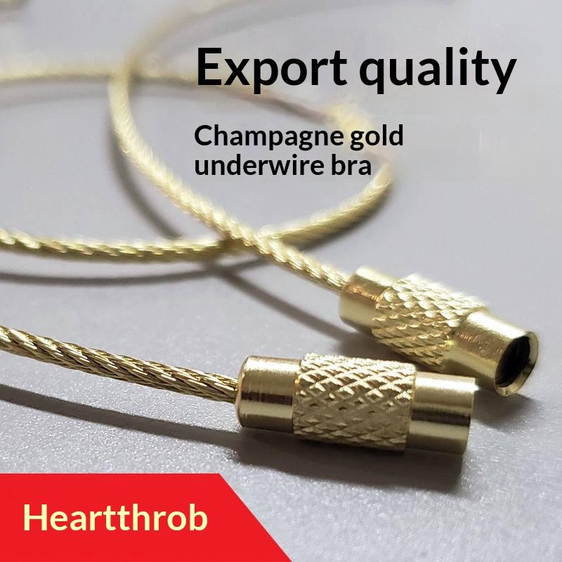 Gold-Plated Wire Ring Universal Tag For Bags And Cartoon Keys, Stainless Steel Electroplated Wire Chain