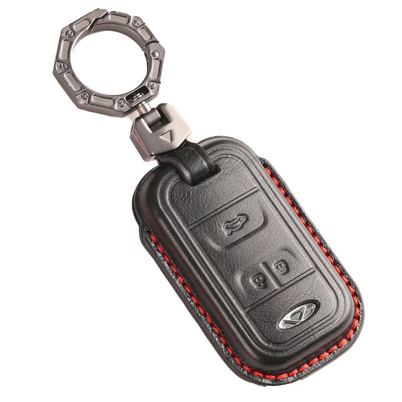 Car Key Cover for Chery Tiggo 8 7 Tiggo 5X Smart Keyless Remote Fob Protective Case Car-Styling Key Shell Accessories