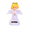 Solar Powered Car Dashboard Decors Funny Christmas Office Cab Accessories Interior Decoration for Adults Christmas
