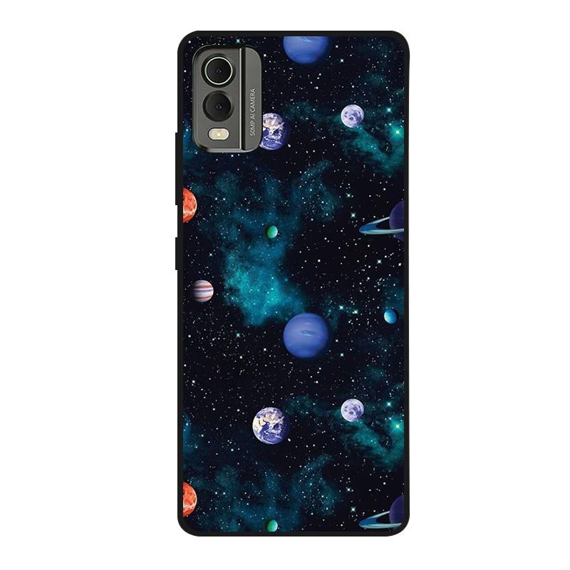 Pentru husă Nokia C32 C 32 Silicon moale Pictată Rezistentă la șocuri Huse spate Pentru Nokia C32 Husă TPU Coques NokiaC32 Desene animate drăguțe