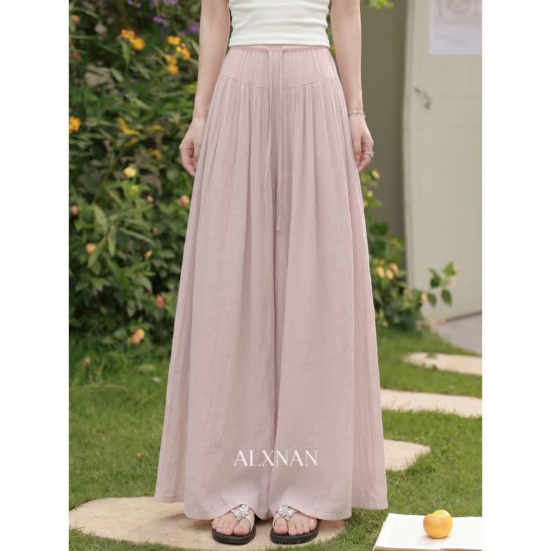 Women s Loose Wide-Leg Casual Pants S