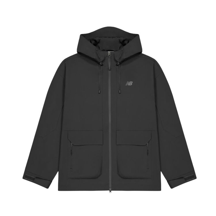 New Balance Jackets Men s Dark Gray Hooded Moderate Other NAF35231-DKG L