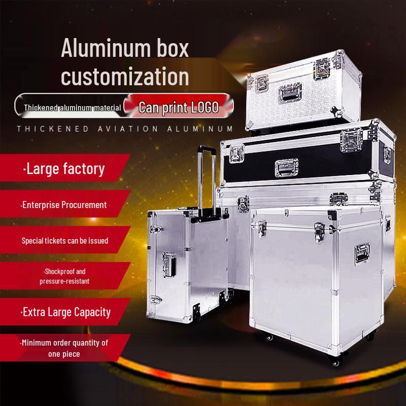 Extra Large Aluminum Alloy Trolley Flight Case