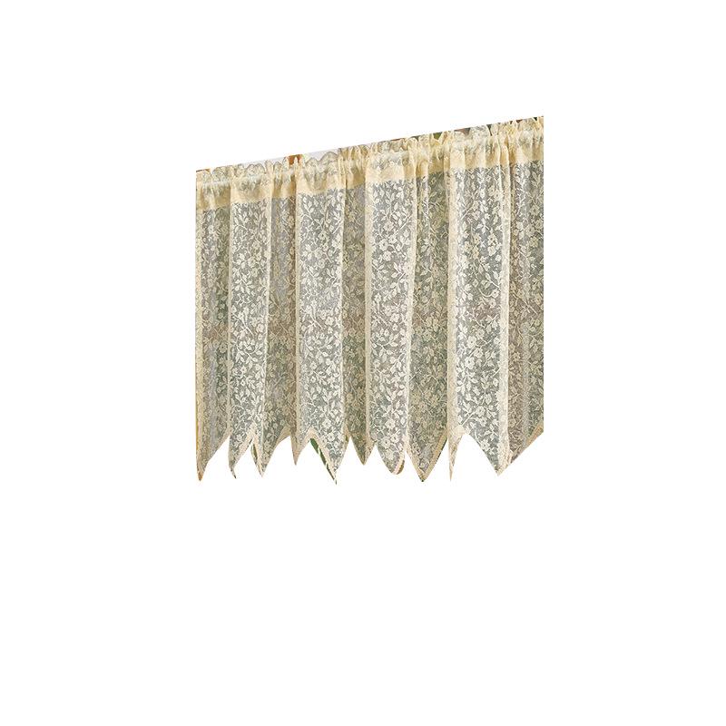 Malý japonský bavlněno-lněný gázový závěs: Závěs do ložnice a kuchyně nebo dveřní závěs