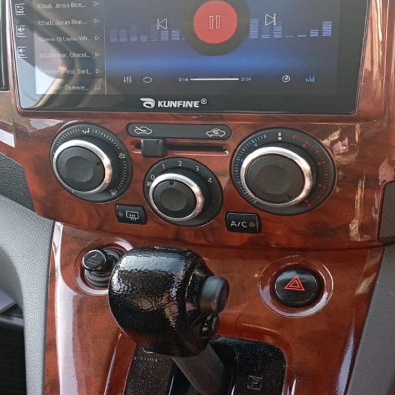 my cood car Car Styling 3pcs Air Conditioning Heat Control Switch Knob AC Knob for Nissan Tiida NV200 Livina Geniss Accessories