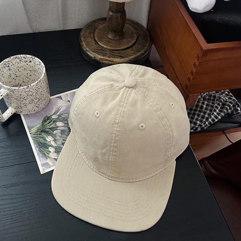 Vintage Baseball Cap Snapback Hats For Women Men Unisex Classic Solid Color Soft Hat Street Style Hip Hop Caps Women