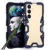 Luxury Sports Metal Aluminum Alloy Bumper Armor Case for Samsung Galaxy S25/S24/S23 Pro Ultra Shockproof Back Case