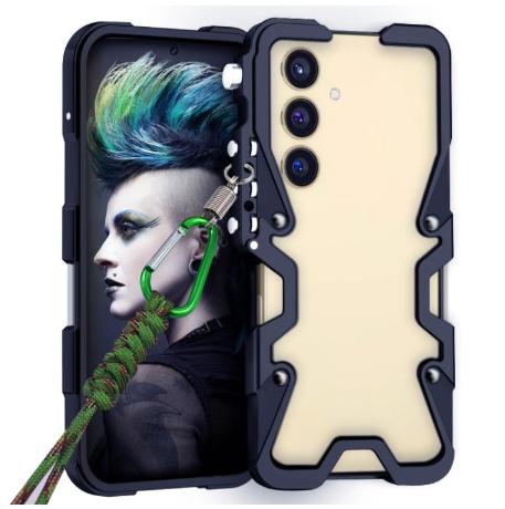 Luxury Sports Metal Aluminum Alloy Bumper Armor Case for Samsung Galaxy S25/S24/S23 Pro Ultra Shockproof Back Case