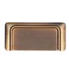 Recessed Door Handle Simple Matte Retro Free Punch Drawer Wardrobe Cabinet Door Concealed Handle