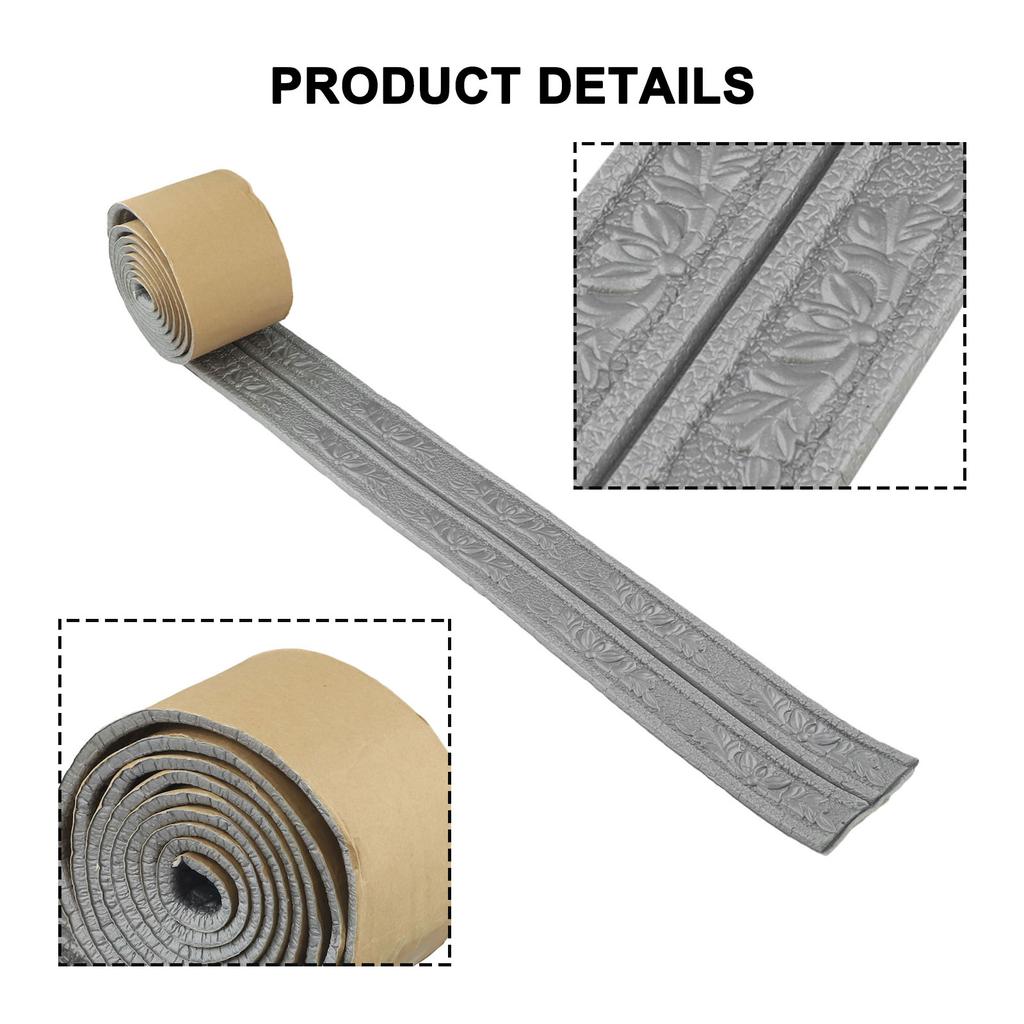 D Tiles DIY Sticker Decoration Skirting Sticker Waterproof Corner DIY Decoration