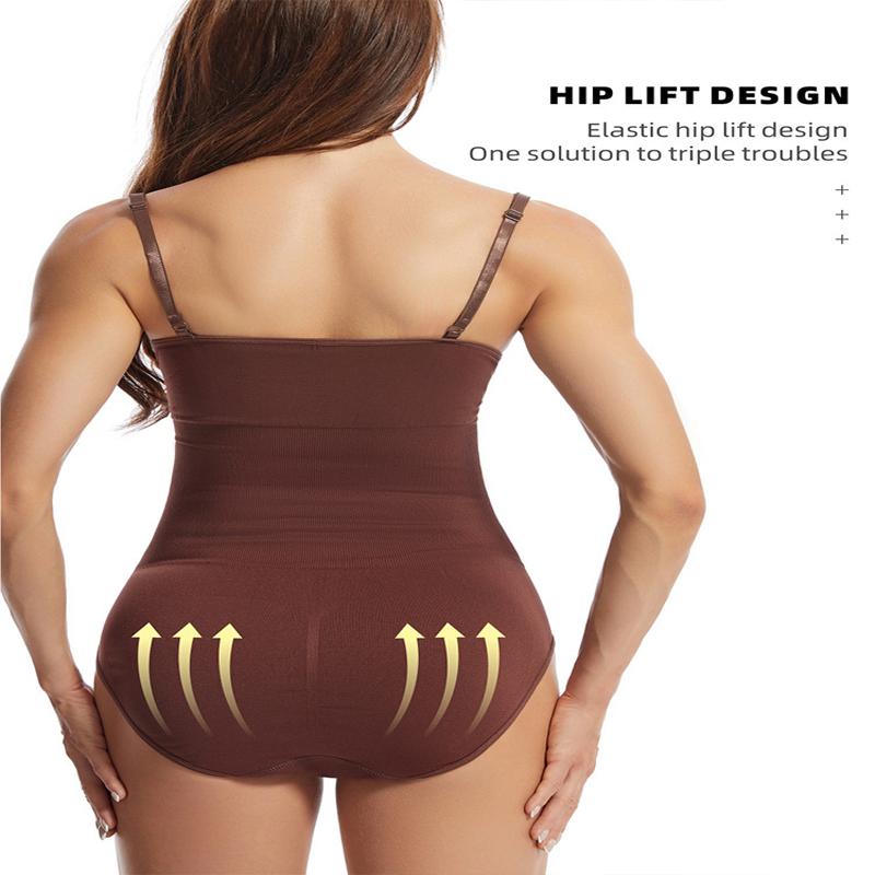 Women's One-piece Body Shaping Garment Hip-lifting and Body Shaping Suspender Underwear Postpartum Elastic Belly Beauty Corset Body Corset