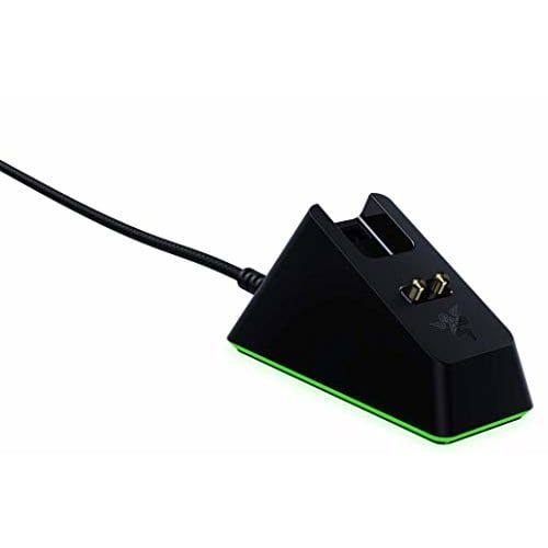 Razer Wireless Mouse Charging Dock Mouse Dock Chroma Anti-Slip Adhesive Sole RazerChroma RGB Compatible [Japanese Authorized Distributor Guaranteed] R