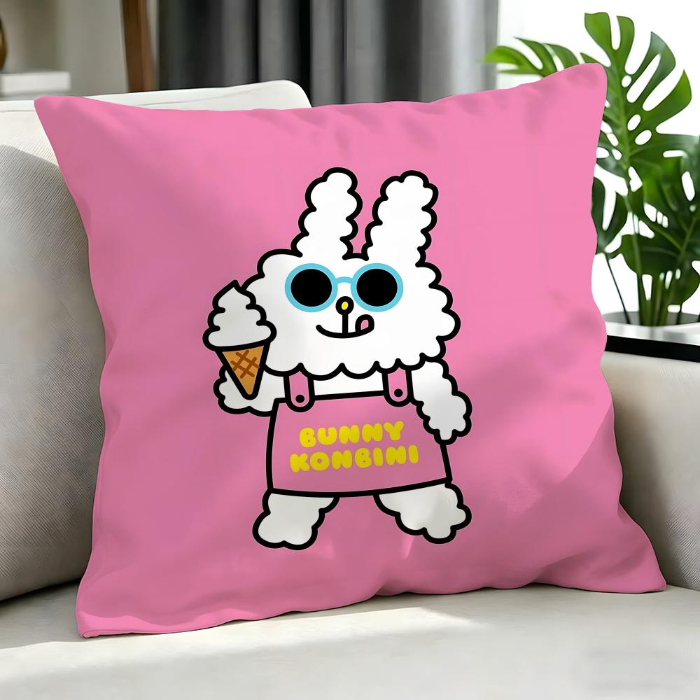 Cartoon BBunni Konbiny Cushion Cover Cushion Cover Set Pcs X X X Pillowcase Decorative Sofa Home Decor
