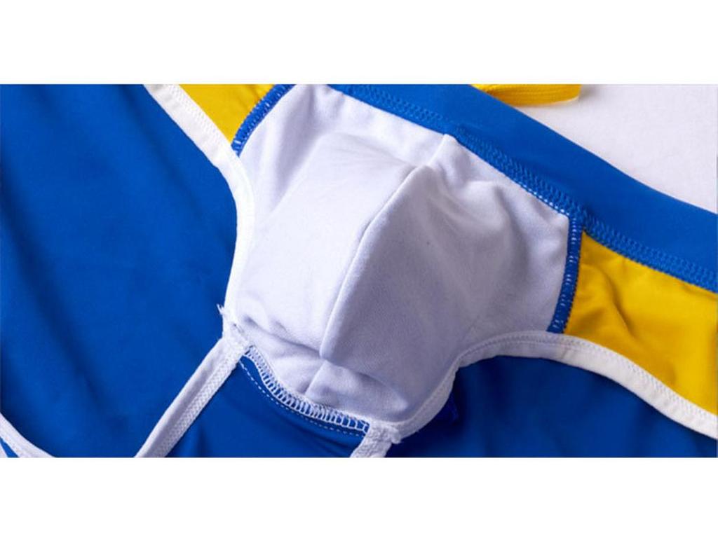 Men's Quick-Drying Drawstring Beach Swim Trunks