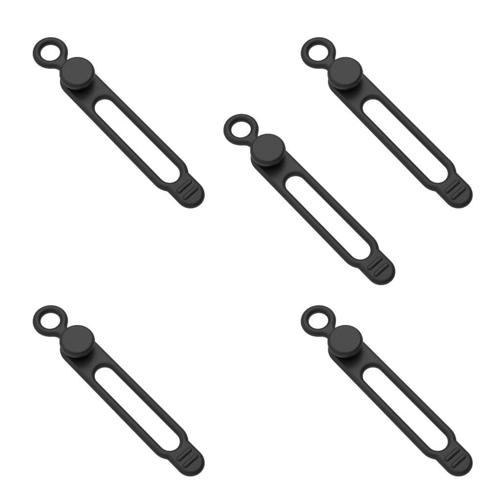 Silicone Cable Tie,Reusable Cable Straps,Cord Tie,Cable Cord Wire Organizers for Kitchen Office School Travel