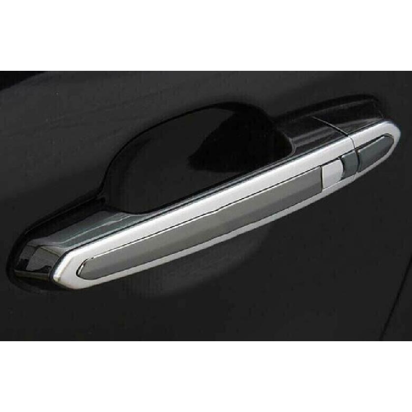 For Cadillac CT4 CT6 XT4 XT5 XT6 ATS XTS Black Steel Side Door Handle Cover 12PC