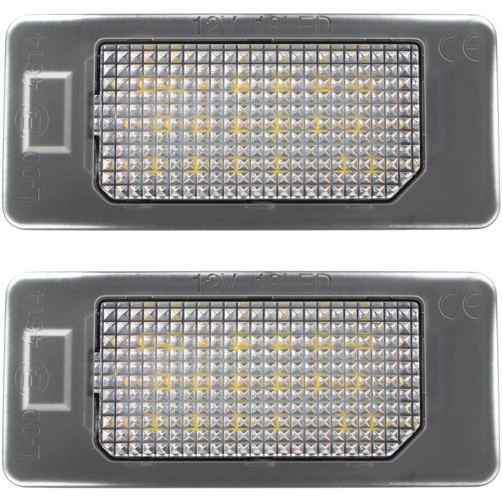 Skoda Octavia III Rapid LED license plate lights 2 pcs set