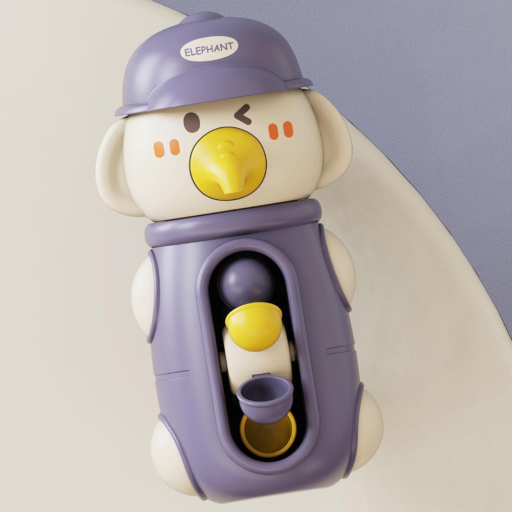 Badezimmer Badewanne Spielzeug für Kleinkinder Ente Drehbar Wasserrad Badezimmer Starke Saugnäpfe Wasserschöpfer Lustiges Badezimmer Spielzeug Kinder Geschenke