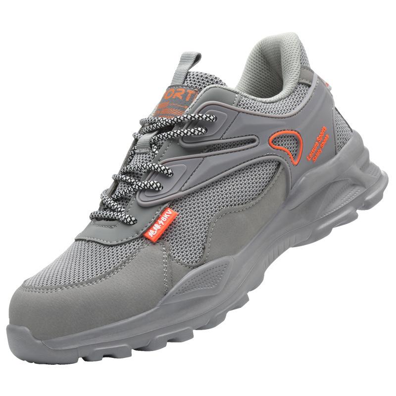 Labor Insurance Shoes Plastic Bag Head Anti-smashing and Anti-piercing Protective Shoes Breathable Insulating Shoes