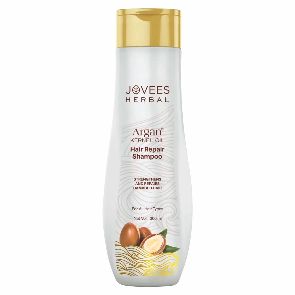 Jovees Herbal Argan Kernel Oil Shampoo 300ml For Hair Repair Strength & Frizz-Free All Hair Types