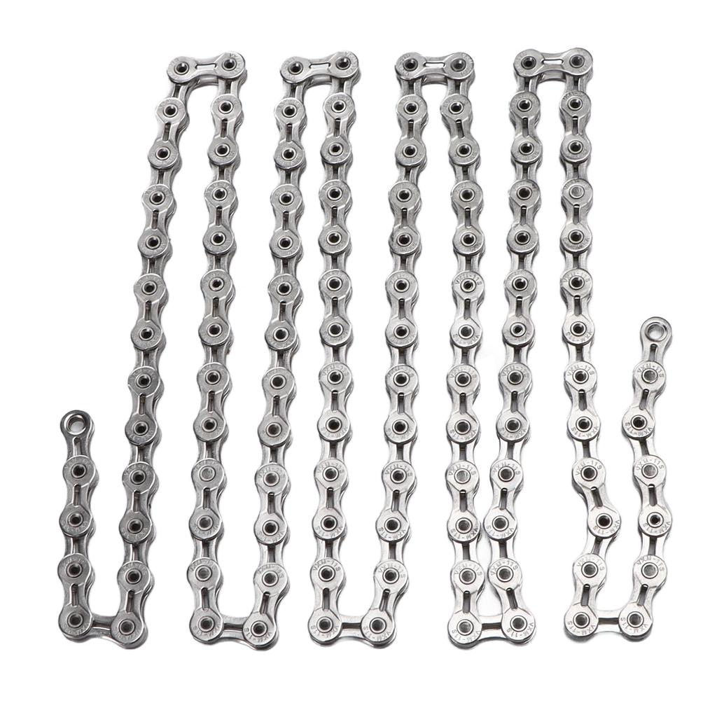 11 Speed Bike Chain Electroplating Full Hollow 1 2x11 128 Inch 116 Link Bicycle Chain for Road Mountain Bike