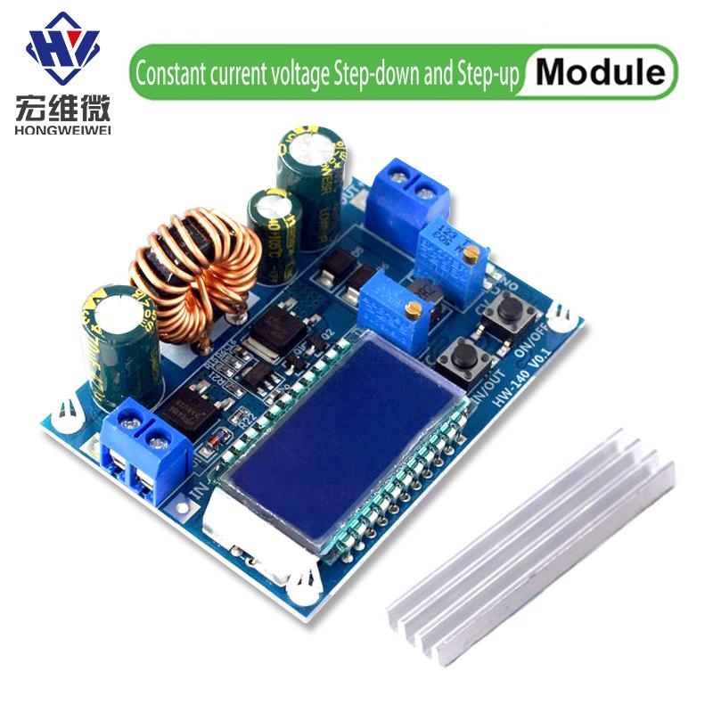 35W DC 5.5-30V to 0.5-30V Digital LCD Display Automatic Step up down Buck Boost Converter Power Supply Module Adjustable Board