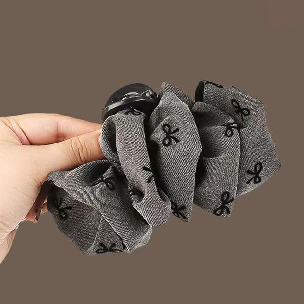 Double-sided Hair Clips Bowknot Shark Clip Fashion Bow Hairgrips for Women Girls