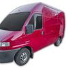 Déflecteurs d'air - Fiat Ducato 1994-2006 (2 portes) - 2 pcs - Aérodynamique - Montage facile