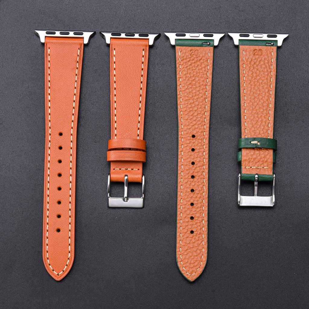 Classics Leather Strap For Apple IWatch Series 11-2 SE Ultra Bracelet For Apple Watch Band 38mm 40mm 41mm 42mm 45 46mm 49mm Belt