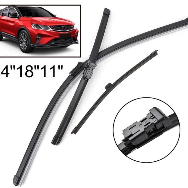 Suitable for Likulai Proton X50 2018-2025 24 + 18 + 11 Wiper Wipers