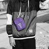 Bolso Bandolera para Hombre Mini Bolso Cruzado Moda Cartera para Teléfono Bolsos de Hombro Pecho Chico Lona Mensajero KTB