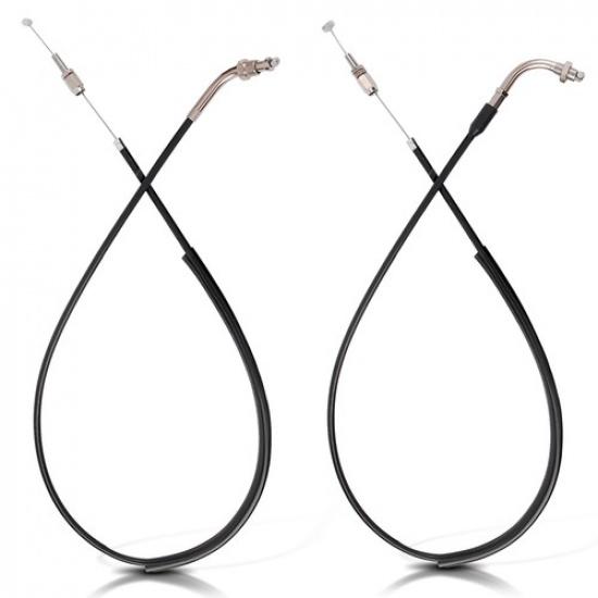 for Honda CB750C CB750F CB750K CB900C CB900F CM400A Throttle Cable Push & Pull