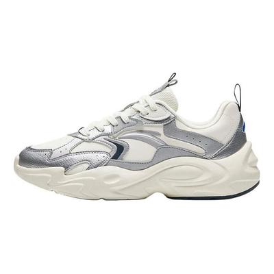 Xingfeng 2 Low Top Casual Shoes Men's White Silver Gray 912448810-6