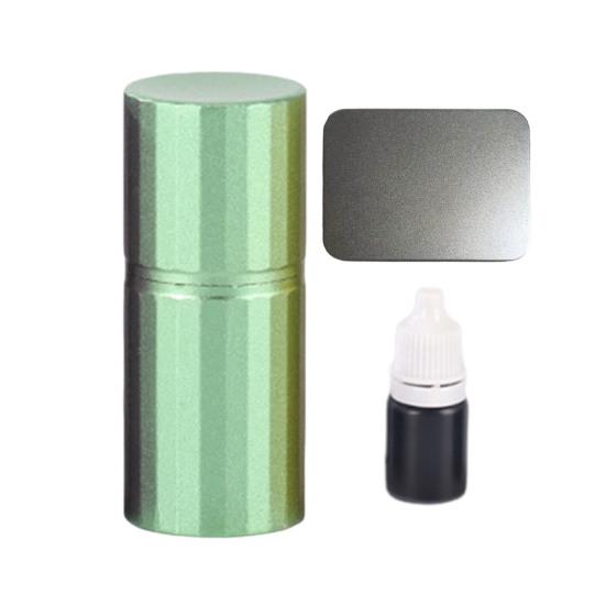 Golf Ball Stamp Aluminum Alloy Golf Ball Engraving Tool Bright Color Portable Compact Golf Ball Marker