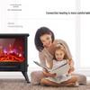 Dekasen 3D Flame Fireplace Heater